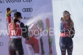 ALPINE SKIING - FIS WC 2023-2024Women's World Cup DHCortina D'Ampezzo, Veneto, Italy2024-01-26 - FridayImage shows: GRENIER Valerie (CAN)  -  VENIER Stephanie (AUT) FIRST CLASSIFIED