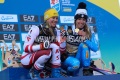 2021 FIS ALPINE WORLD SKI CHAMPIONSHIPS, PAR WOMENCortina D'Ampezzo, Veneto, Italy2021-02-16 - TuesdayImage shows BASSINO Marta (ITA) - LIENSBERGER Katharina (AUT) Gold Medal