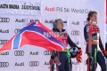 2022-2023 AUDI FIS ALPINE WORLD SKI WORLD CUPGS MENLa Villa, Alta Badia, Italy2022-12-18 - SundayImage shows Podium KRISTOFFERSEN Henrik (NOR) SECOND CLASSIFIED - BRAATHEN Lucas (NOR) FIRST CLASSIFIED