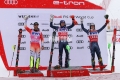 2023 FIS ALPINE SKI WORLD CUP, Men's SLWengen, Swiss, SUI2023-01-15 - SundayImage shows Podium KRISTOFFERSEN Henrik (NOR)  - BRAATHEN Lucas (NOR)