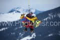 ALPINE SKIING - FIS WC 2023-2024Men's World Cup DH TRA2Kitzbuehel, Austria, Austria2024-01-17 - WednesdayImage shows: SZOLLOS Barnabas  (ISR) Crash in Kitzbuehel Mausefalle