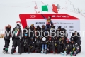 ALPINE SKIING - FIS WC 2023-2024Women's World Cup SGImage shows: GOGGIA Sofia (ITA) - FIRST CLASSIFIED - Podium