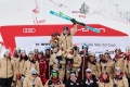 ALPINE SKIING - FIS WC 2023-2024
Women's World Cup SG
Image shows: HUETTER Cornelia  (AUT) - SECOND CLASSIFIED - Podium